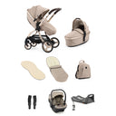 Egg 3 Luxury Shell i Size Travel System - Feather