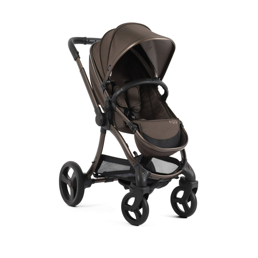 Egg 3 Luxury Shell i Size Travel System - Chocolate Velvet