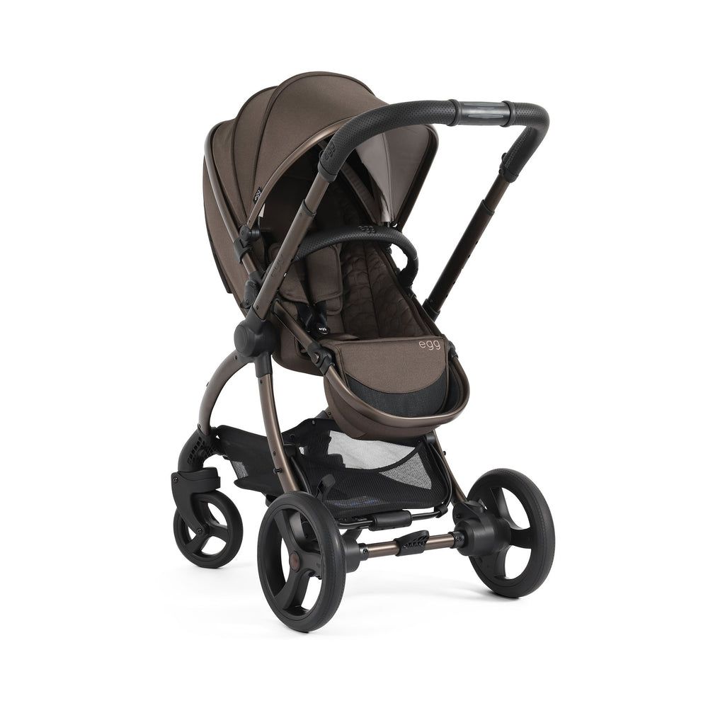 Egg 3 Luxury Shell i Size Travel System - Chocolate Velvet