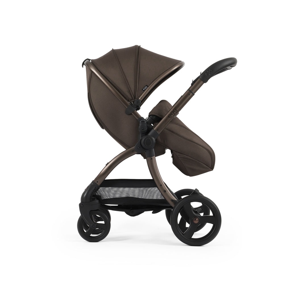 Egg 3 Luxury Shell i Size Travel System - Chocolate Velvet