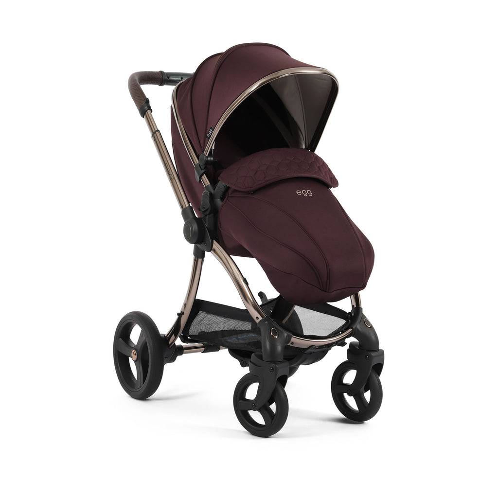 Egg 3 Luxury Shell i Size Travel System - Mulberry