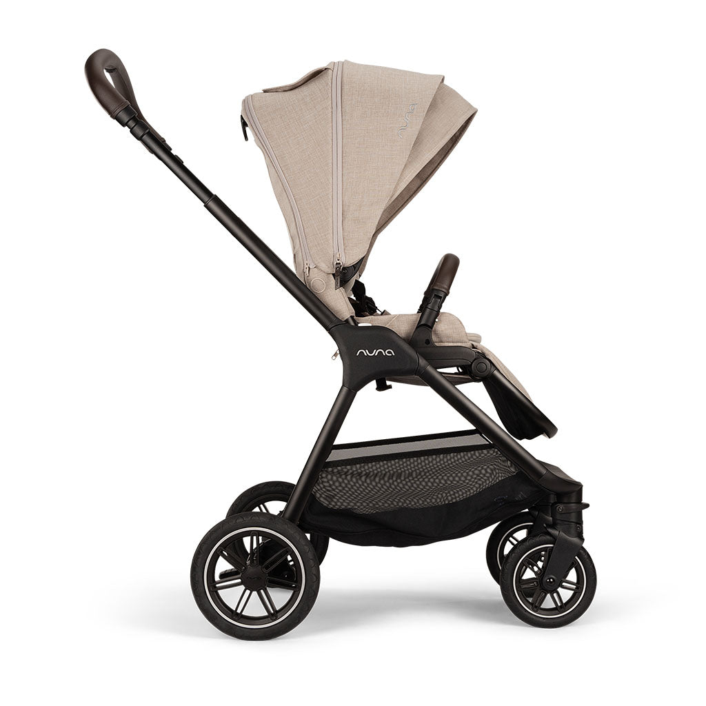 Nuna triv™ next + lytl™ + arra™ flex + base™ curv travel system - Biscotti