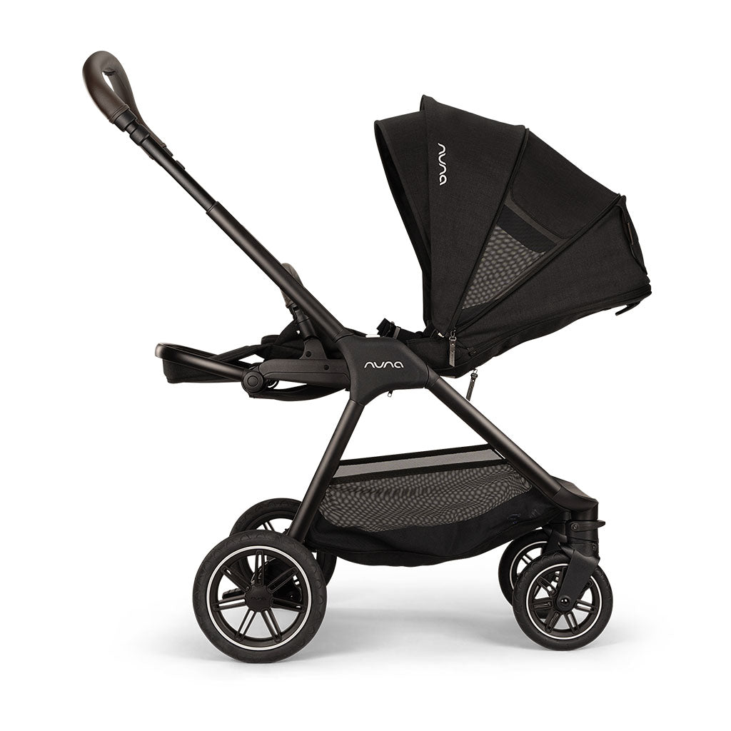 Nuna triv™ next + lytl™ + arra™ flex + base™ curv travel system - Caviar