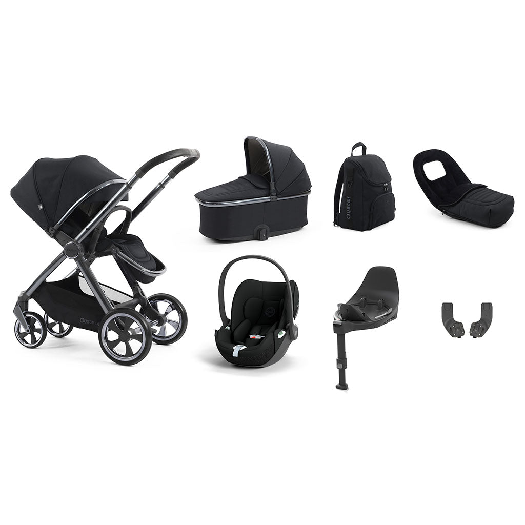 Babystyle Oyster 4 Luxury Bundle - Carbonite