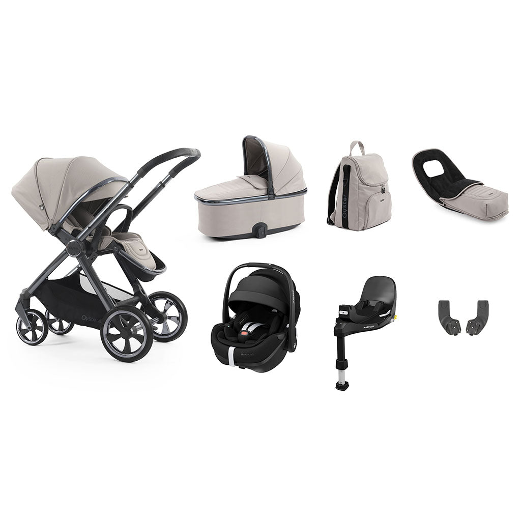 Babystyle Oyster 4 Luxury Bundle - Stone