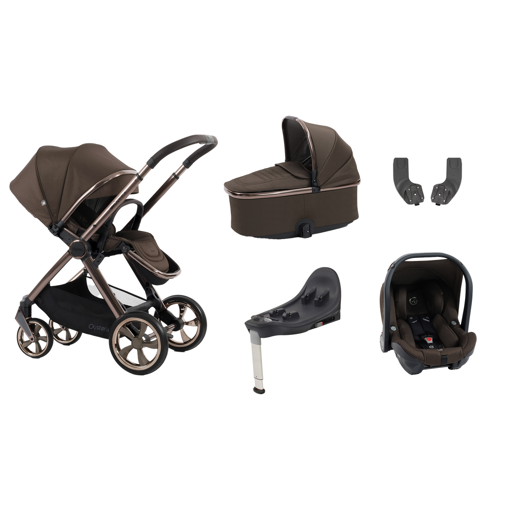 Babystyle Oyster 4 Essential Bundle - Chocolate Velvet
