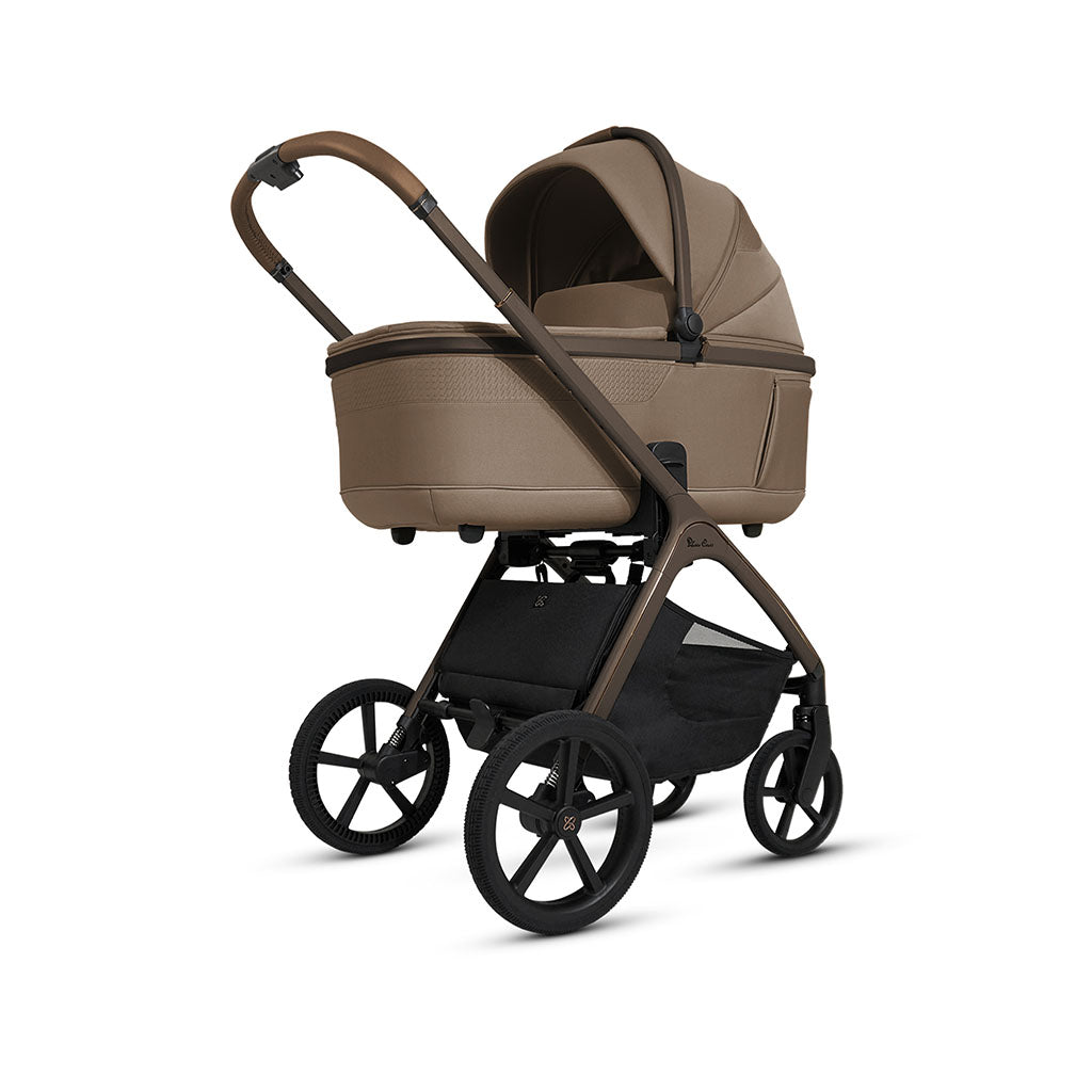 Silver Cross Cove Pushchair Ultimate 360 Car Seat Bundle - Maple
