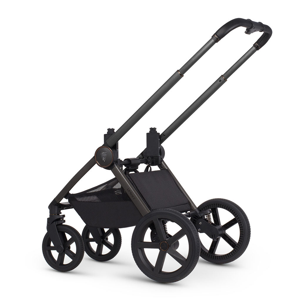 Venicci Upline 2 - 3 in 1 Pushchair with Tiago Car Seat and Base - Aloe