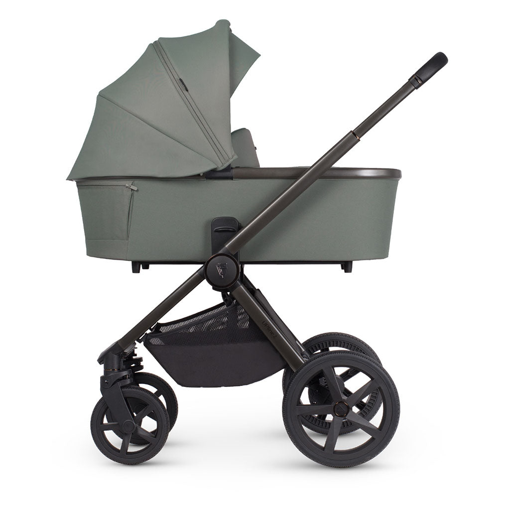 Venicci Upline 2 - 3 in 1 Pushchair with Tiago Car Seat and Base - Aloe