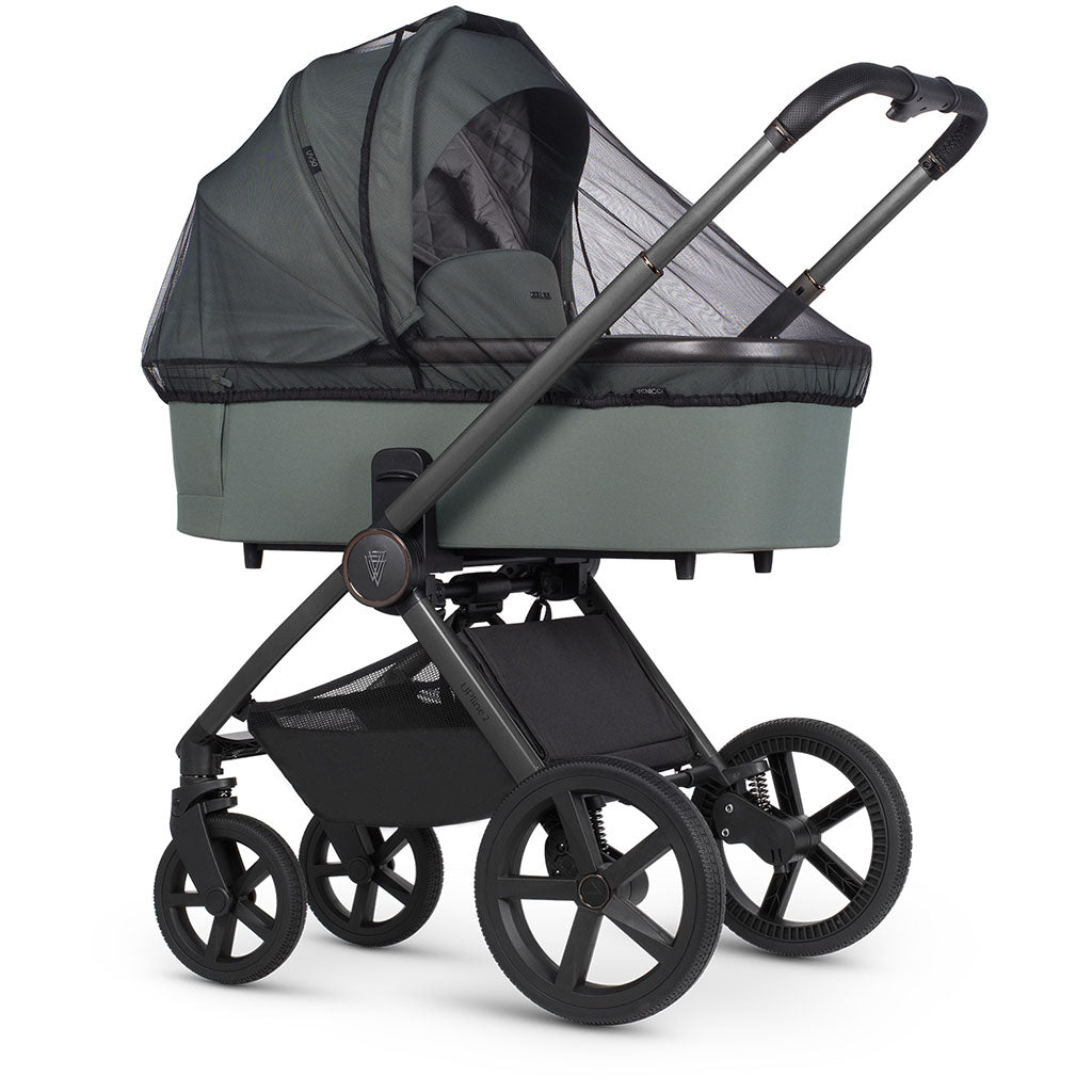 Venicci Upline 2 - 3 in 1 Pushchair with Tiago Car Seat and Base - Aloe