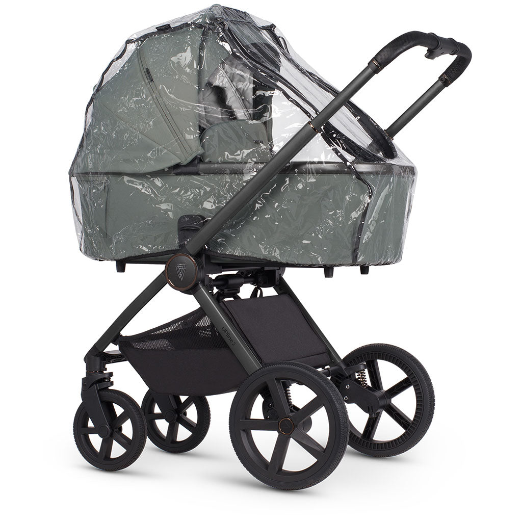 Venicci Upline 2 - 3 in 1 Pushchair with Tiago Car Seat and Base - Aloe