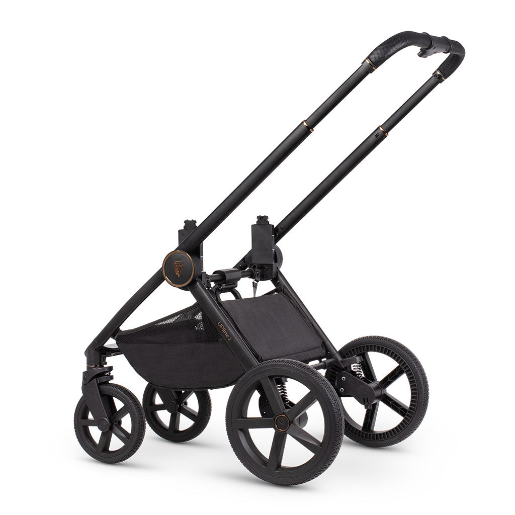Venicci Upline 2 - 3 in 1 Pushchair with Tiago Car Seat and Base - Brownie