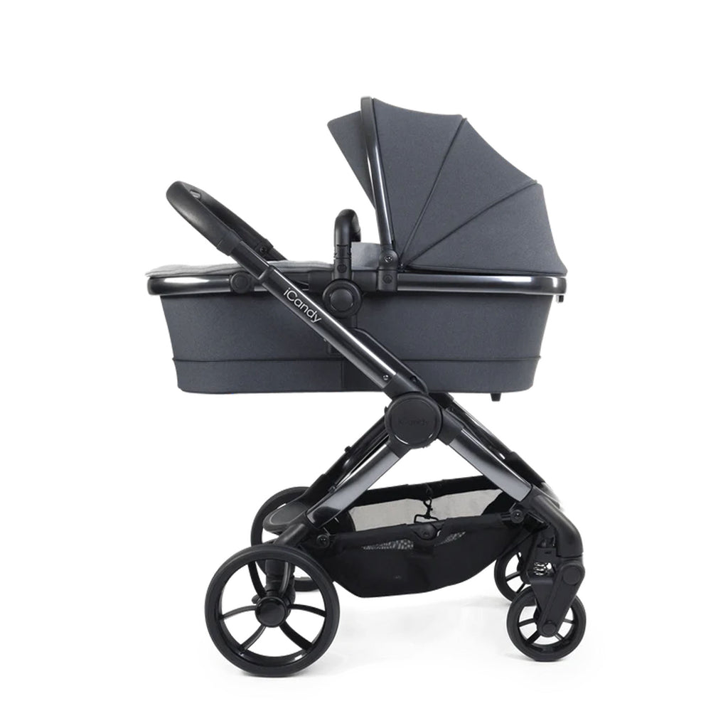 iCandy Peach 7 Pushchair and Carrycot Complete Car Seat Bundle - Truffle