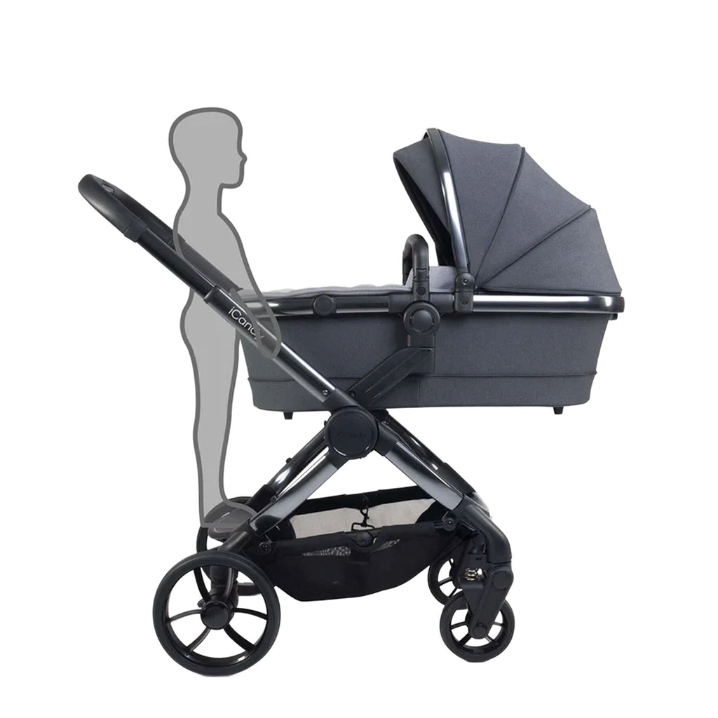 iCandy Peach 7 Pushchair and Carrycot Complete Car Seat Bundle - Truffle