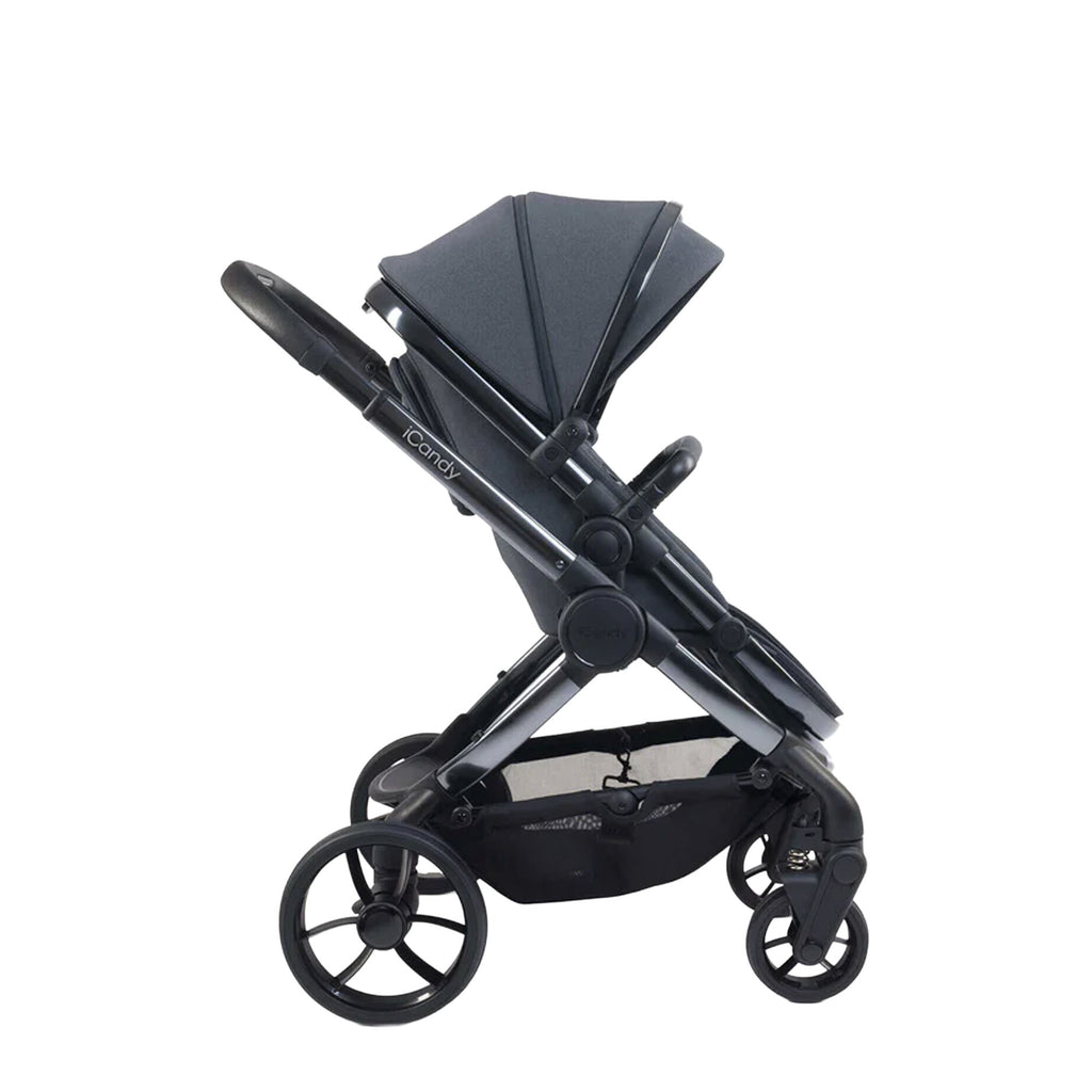 iCandy Peach 7 Pushchair and Carrycot Complete Car Seat Bundle - Truffle