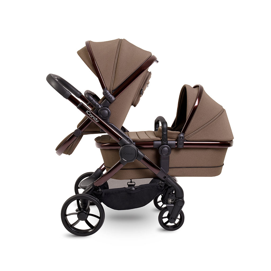 iCandy Peach 7 Pushchair and Carrycot Double Bundle - Coco