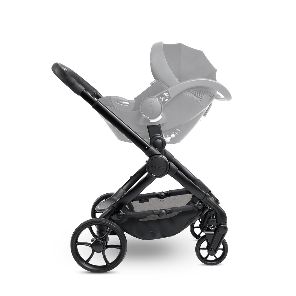 iCandy Peach 7 Studio Pushchair and Carrycot Complete Car Seat Bundle