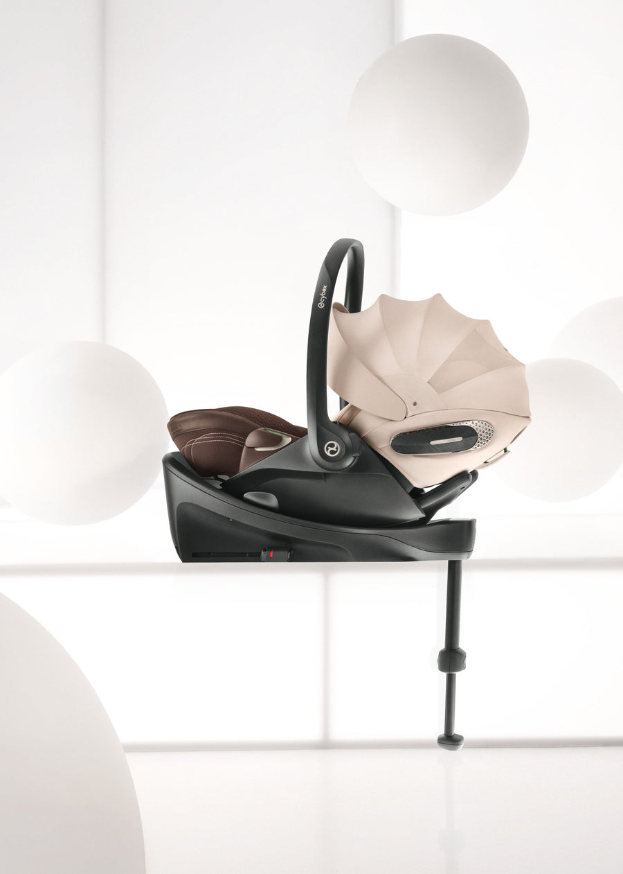 Cybex cloud s i-size 360 car seat in amber brown