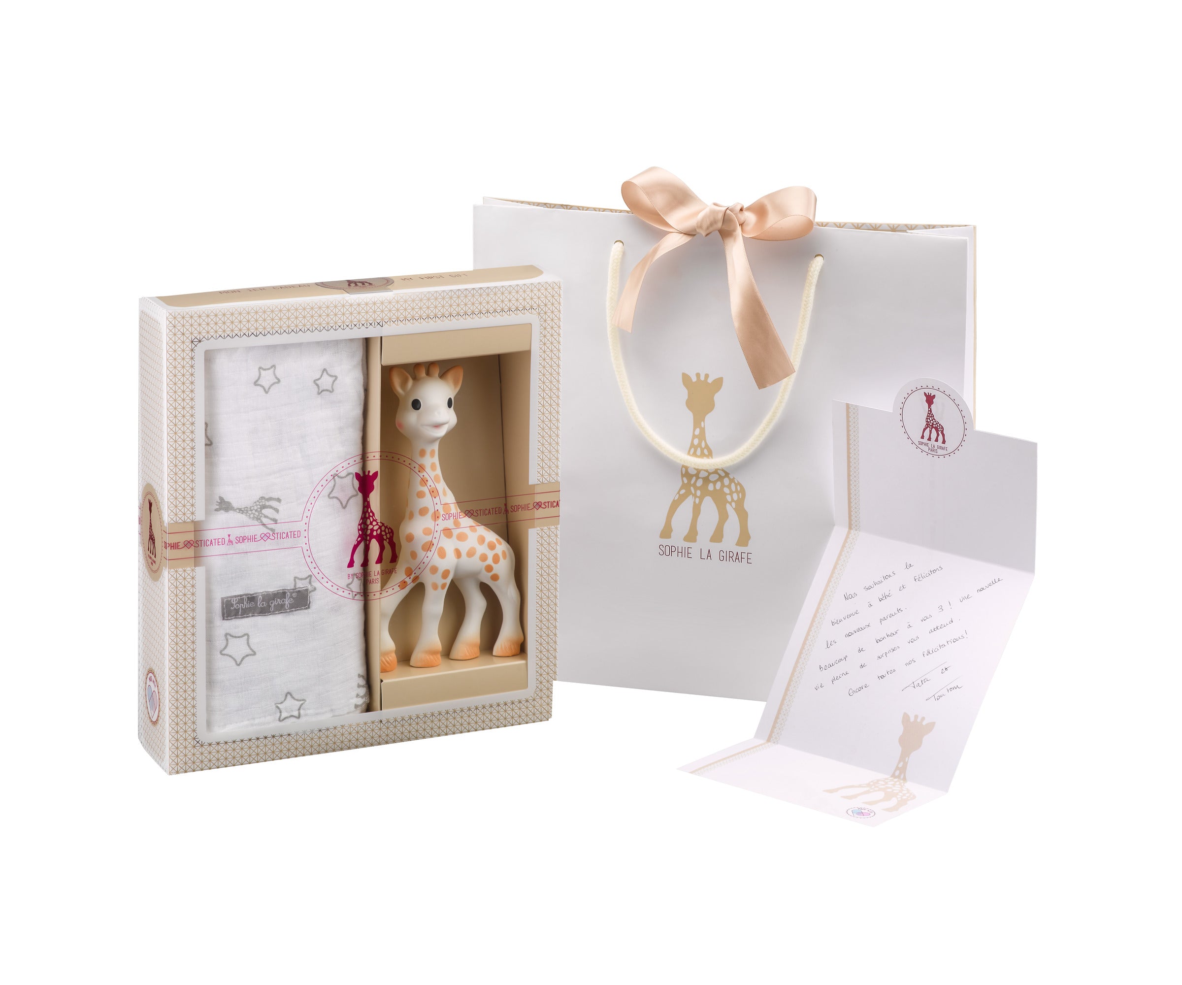 Sophie La Girafe Sophiesticated The Swaddle Set