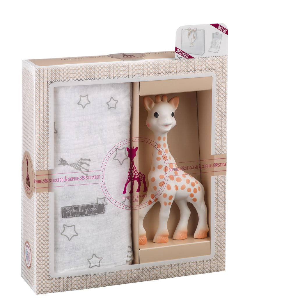 Sophie La Girafe Sophiesticated The Swaddle Set