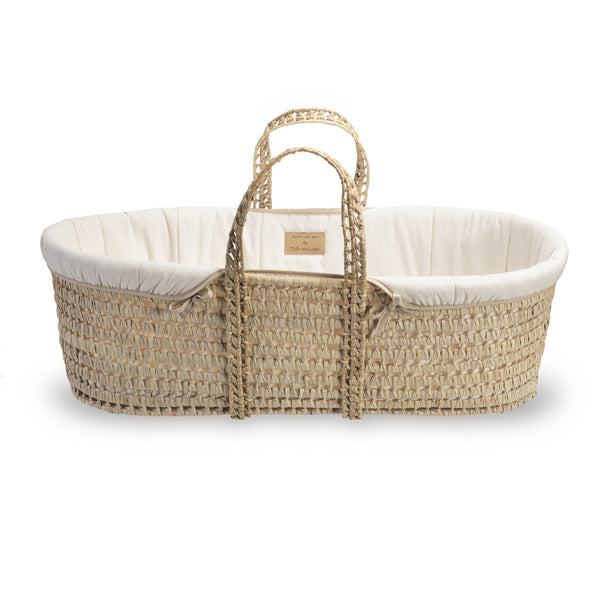 Clair De Lune Organic Palm Moses Basket - Chelsea Baby