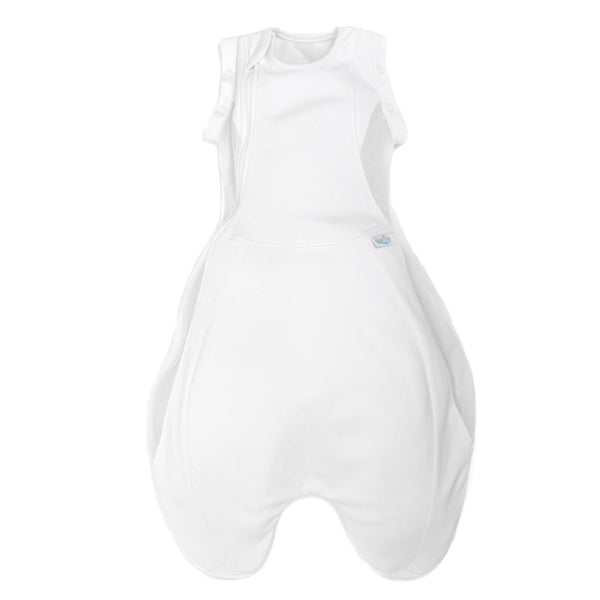 Purflo 2.5 Tog Swaddle to Sleep Bag - Soft White