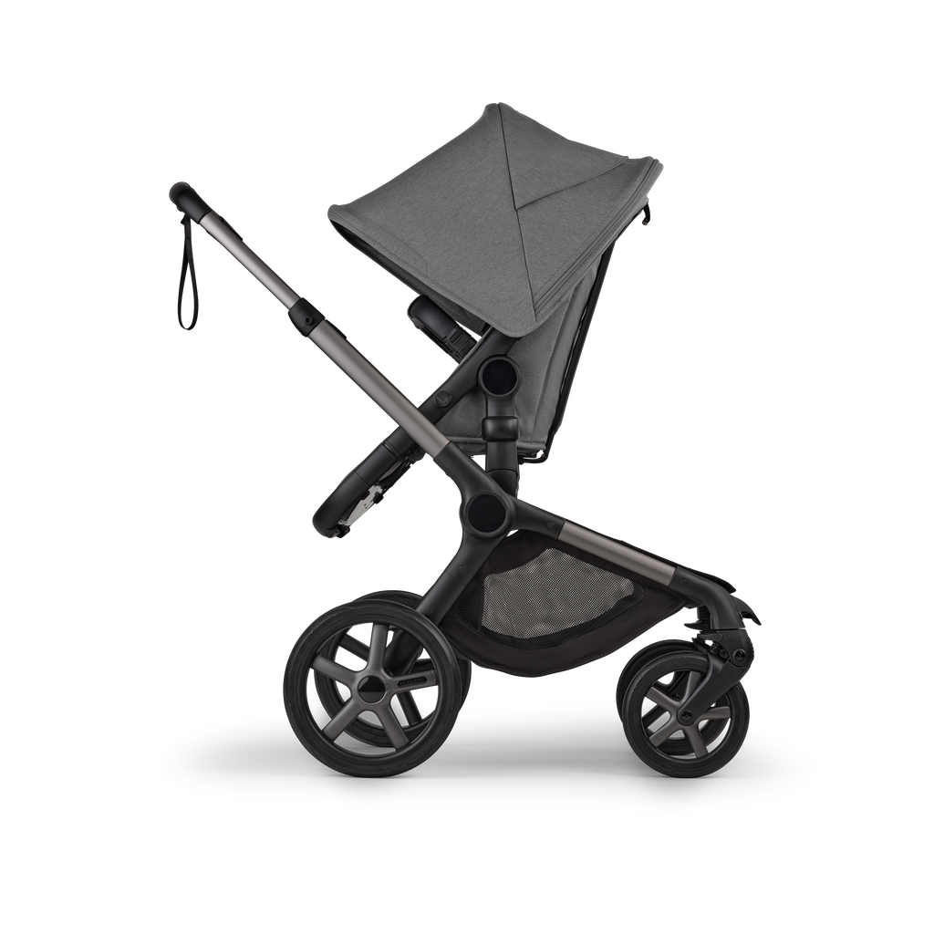 Bugaboo Fox 5 Renew Pushchair and Carrycot - Moon Grey