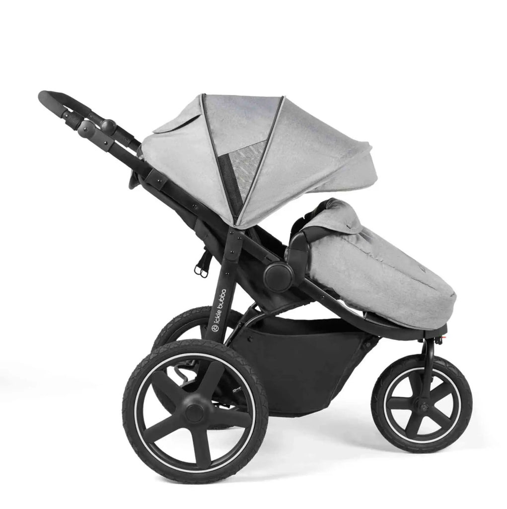 Ickle Bubba Venus Max Jogger Stroller i-Size Travel System with Isofix Base - Chelsea Baby