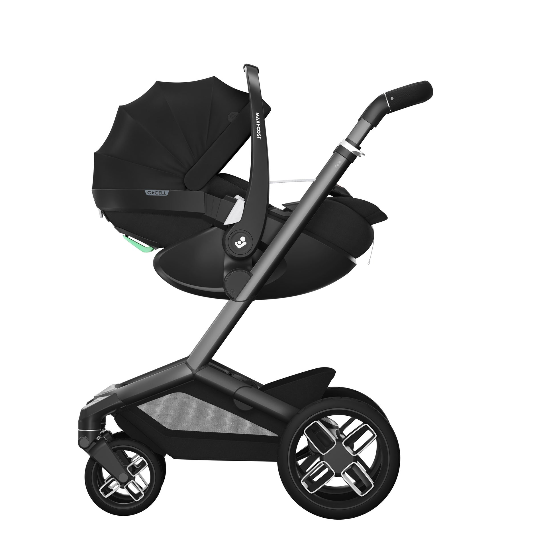 maxi cosi premium Maxi Cosi Fame Premium Travel System Black ‐ Chelsea Baby