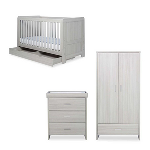Ickle Bubba Pembrey 3 Piece Furniture Set and Under Drawer - Chelsea Baby