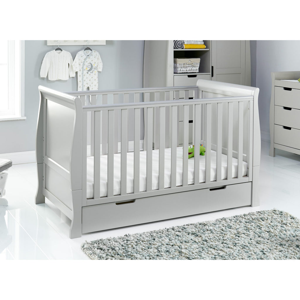 Obaby Stamford Classic Sleigh 3 Piece Room Set - Chelsea Baby