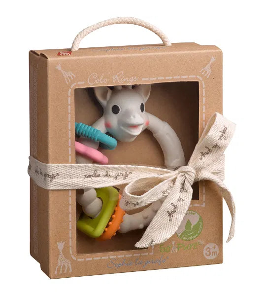 Sophie La Girafe So Pure Multi Textured Baby Teether