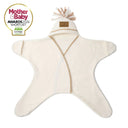 Clair De Lune Star Fleece Wrap (6-12 Months) Cream