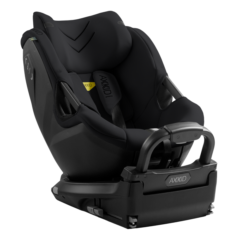 Axkid Spinkid 2 Car Seat - Coastal Storm Black