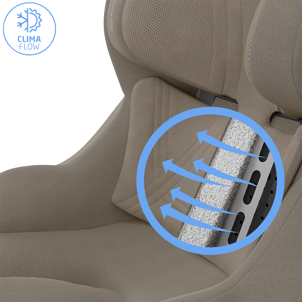 Maxi Cosi Pearl Slide Pro Car Seat - Authentic Truffle