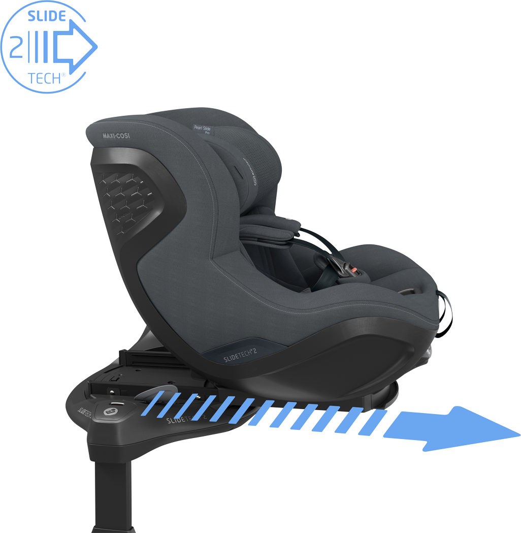Maxi Cosi Pearl Slide Pro Car Seat - Authentic Graphite