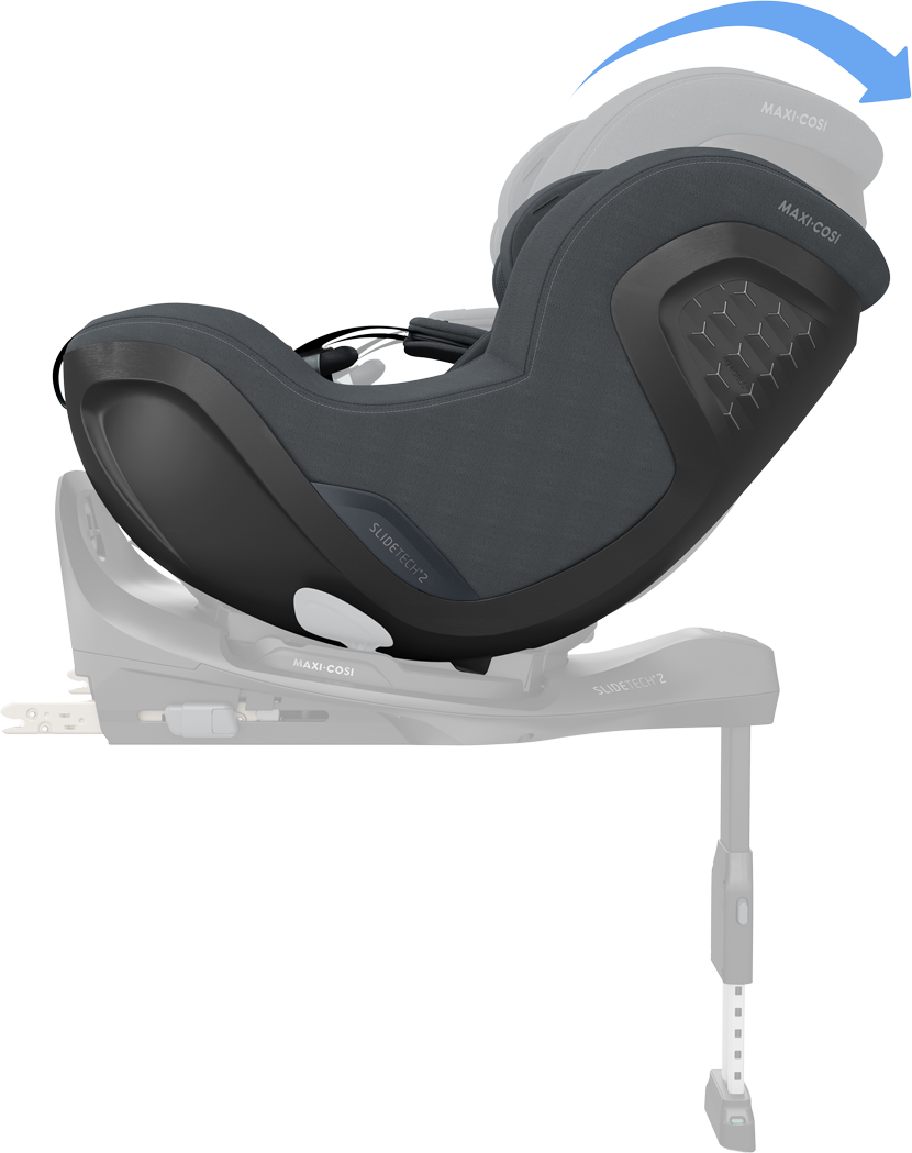Maxi Cosi Pearl Slide Pro Car Seat - Authentic Graphite