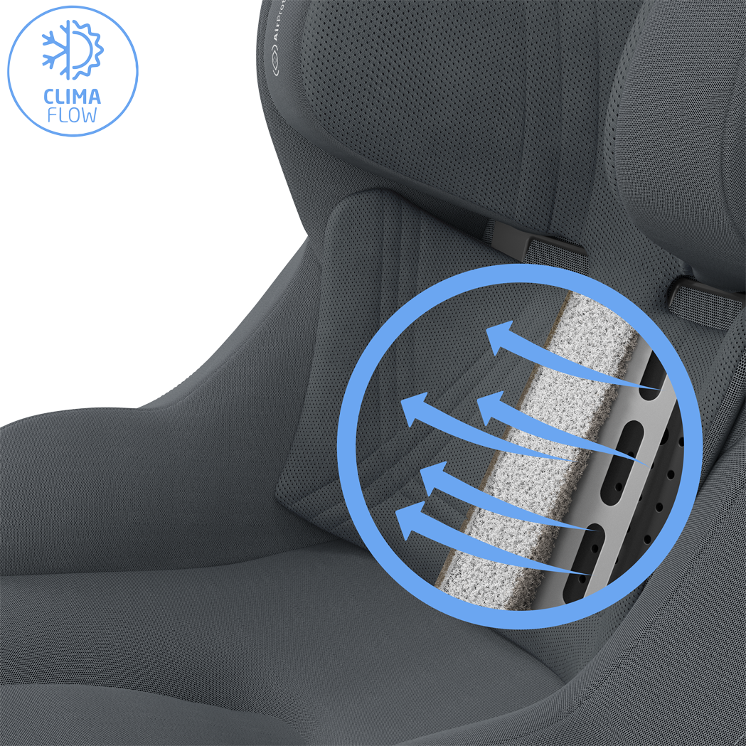 Maxi Cosi Pearl Slide Pro Car Seat - Authentic Graphite