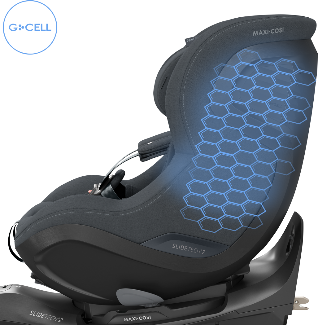 Maxi Cosi Pearl Slide Pro Car Seat - Authentic Graphite