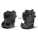 Cybex Pallas G i-Size Impact Shield Car Seat - Lava Grey