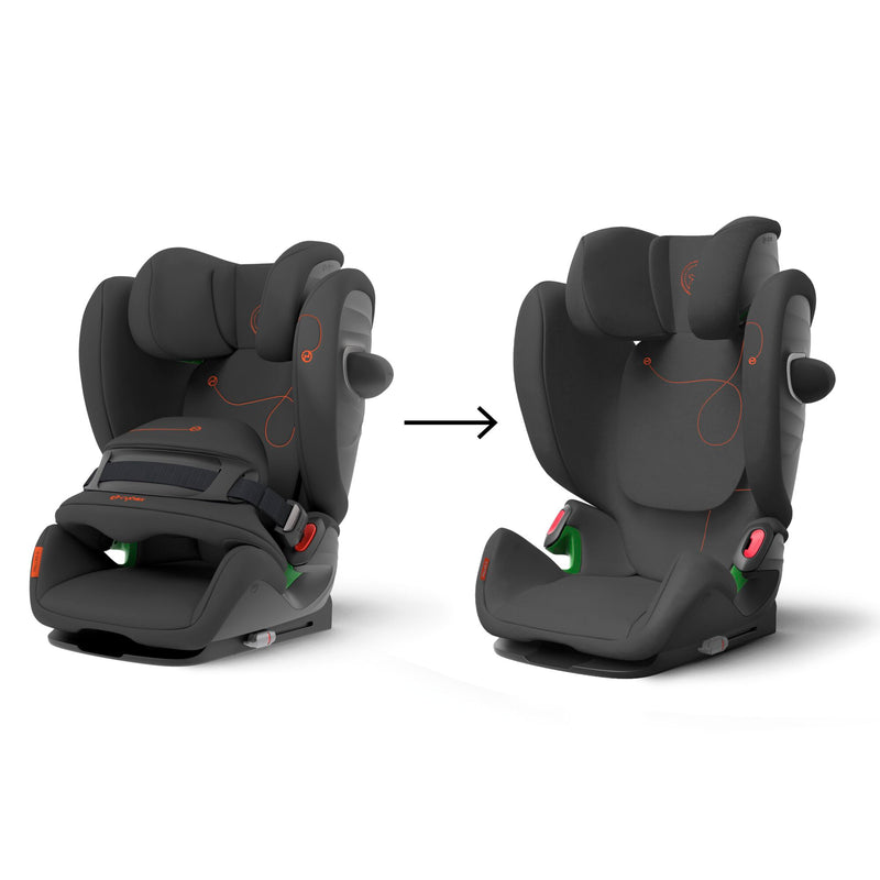 Cybex Pallas G i-Size Impact Shield Car Seat - Lava Grey