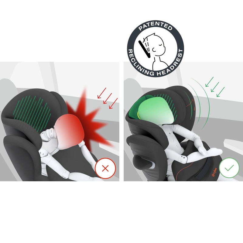 Cybex Pallas G i-Size Impact Shield Car Seat - Lava Grey