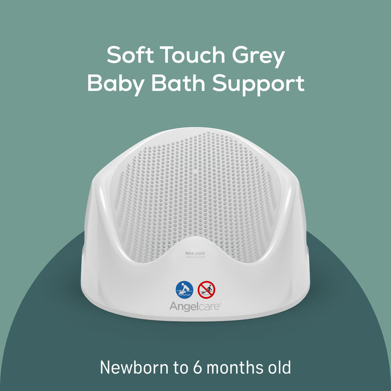 Angelcare Soft Touch Bath Support - Grey