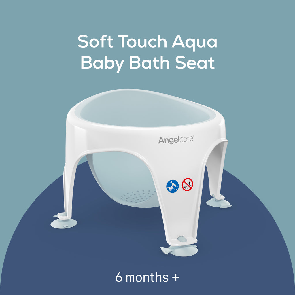 Angelcare Soft Touch Bath Seat - Aqua