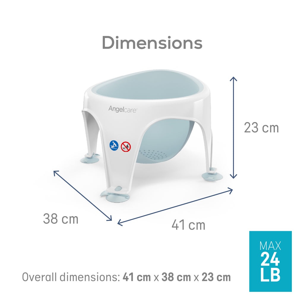 Angelcare Soft Touch Bath Seat - Aqua