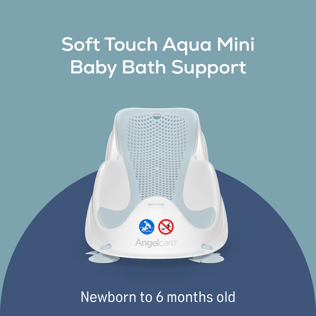 Angelcare Soft Touch Mini Bath Support Aqua