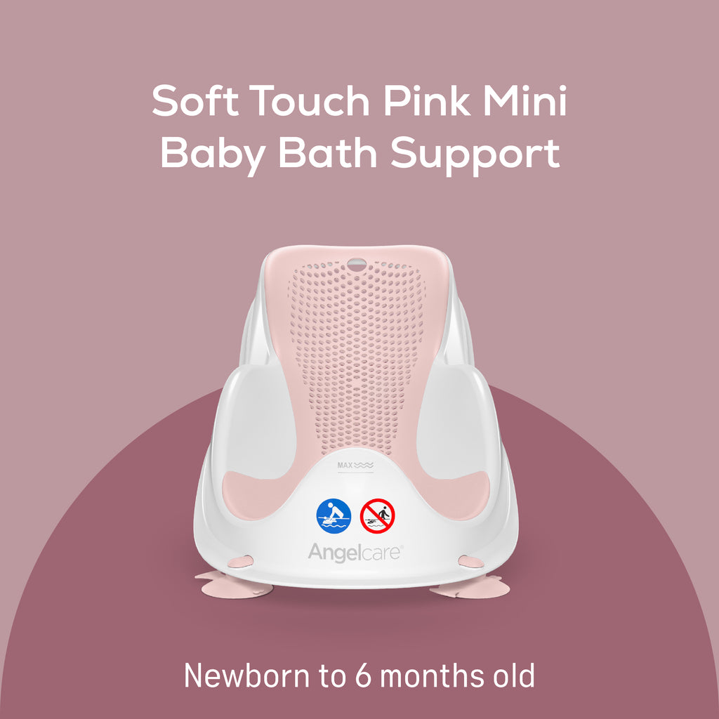 Angelcare Soft Touch Mini Bath Support Pink