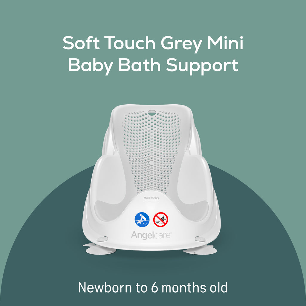 Angelcare Soft Touch Mini Bath Support Grey
