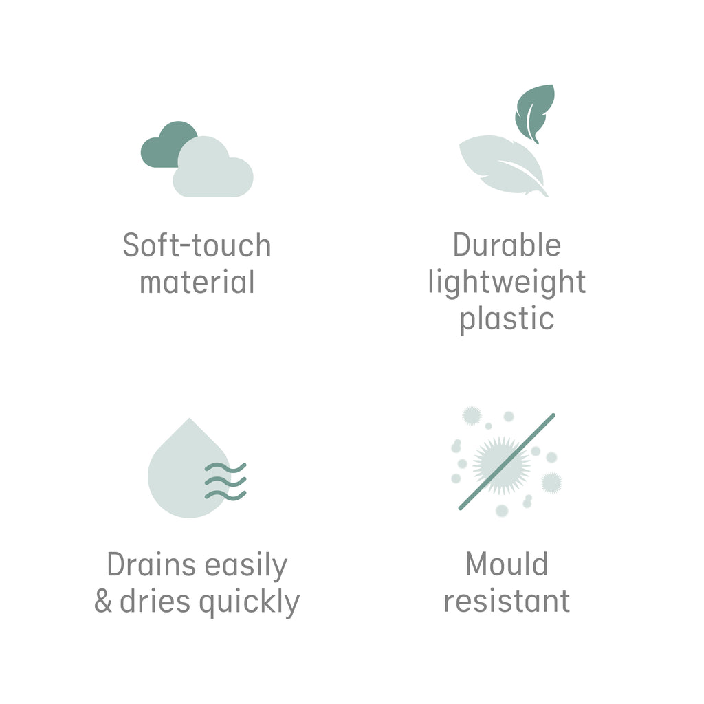 Angelcare Soft Touch Mini Bath Support Grey