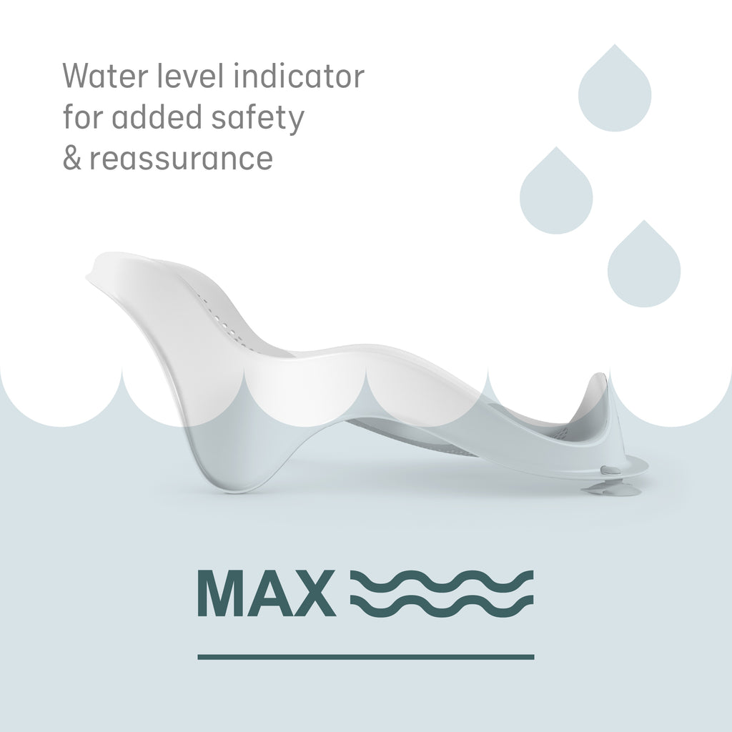 Angelcare Soft Touch Mini Bath Support Grey